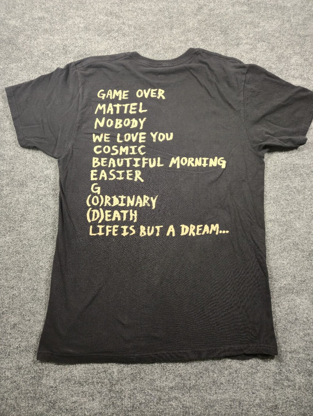 Avenged Sevenfold Life Is But A Dream Band Tee Black Graphic Concert Shirt SizeL - Picture 4 of 7